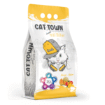 رمل قطط – برائحة المانجو 10 لتر  Cat Town