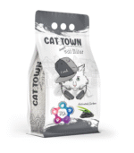 رمل قطط – بالكربون النشط 10 لتر  Cat Town