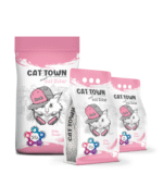 ⁦رمل قطط بنتونيت - بيبي بودر 10 لتر⁩ - الصورة ⁦2⁩