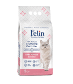 ⁦رمل قطط 20 لتر – برائحة بودرة الأطفال Felin⁩ - الصورة ⁦2⁩