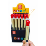 ولاعة كهربائية علي شكل عود ثيقاب